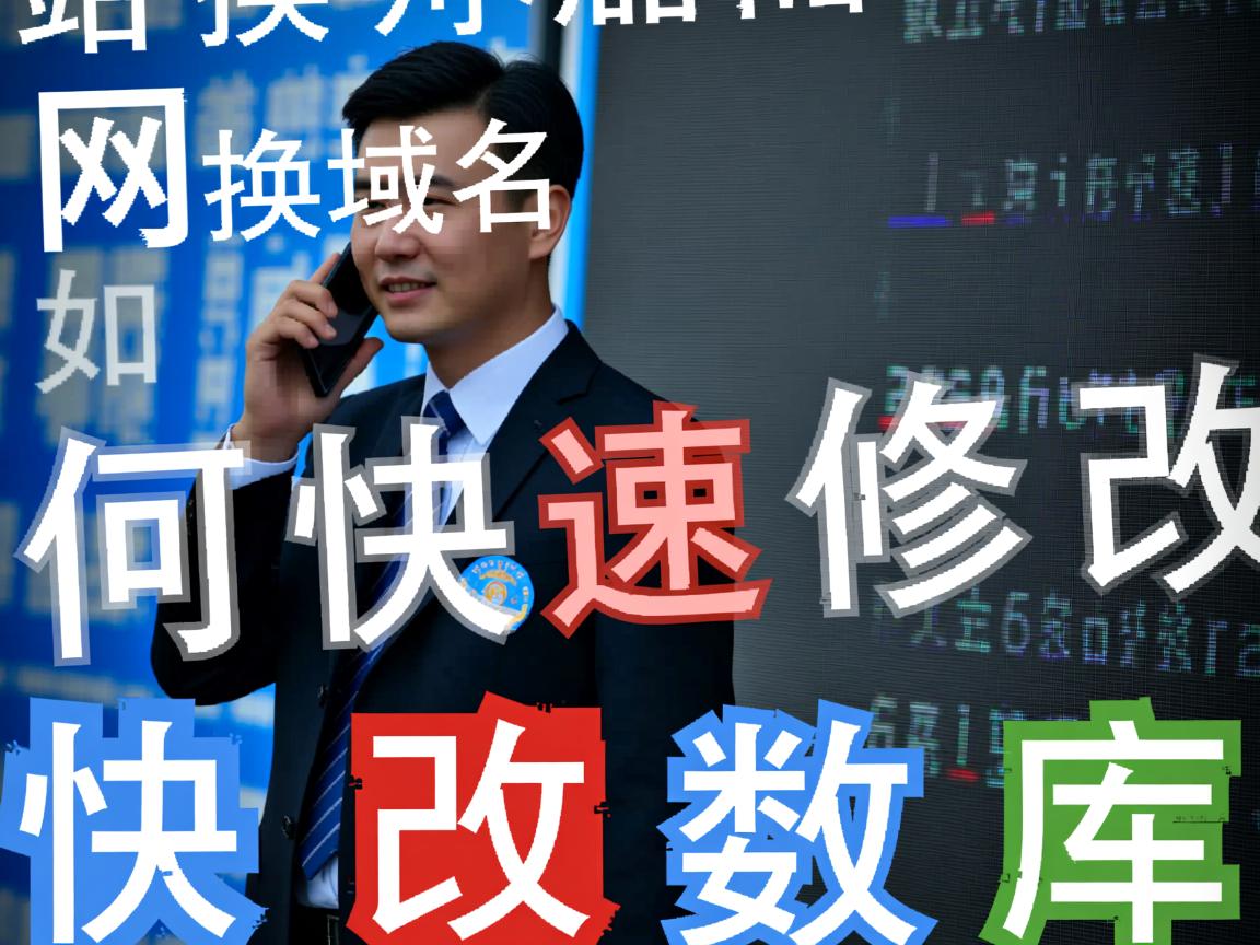 网站换域名如何快速修改数据库 第2张 网站换域名如何快速修改数据库 第2张