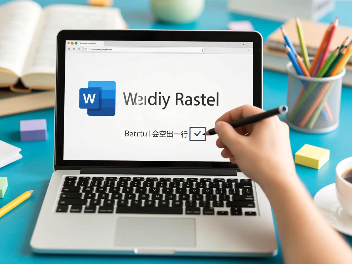 为什么word按回车会空出一行  第2张