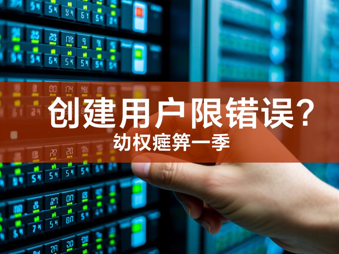数据库创建用户权限错误怎么办 第3张 数据库创建用户权限错误怎么办 第3张