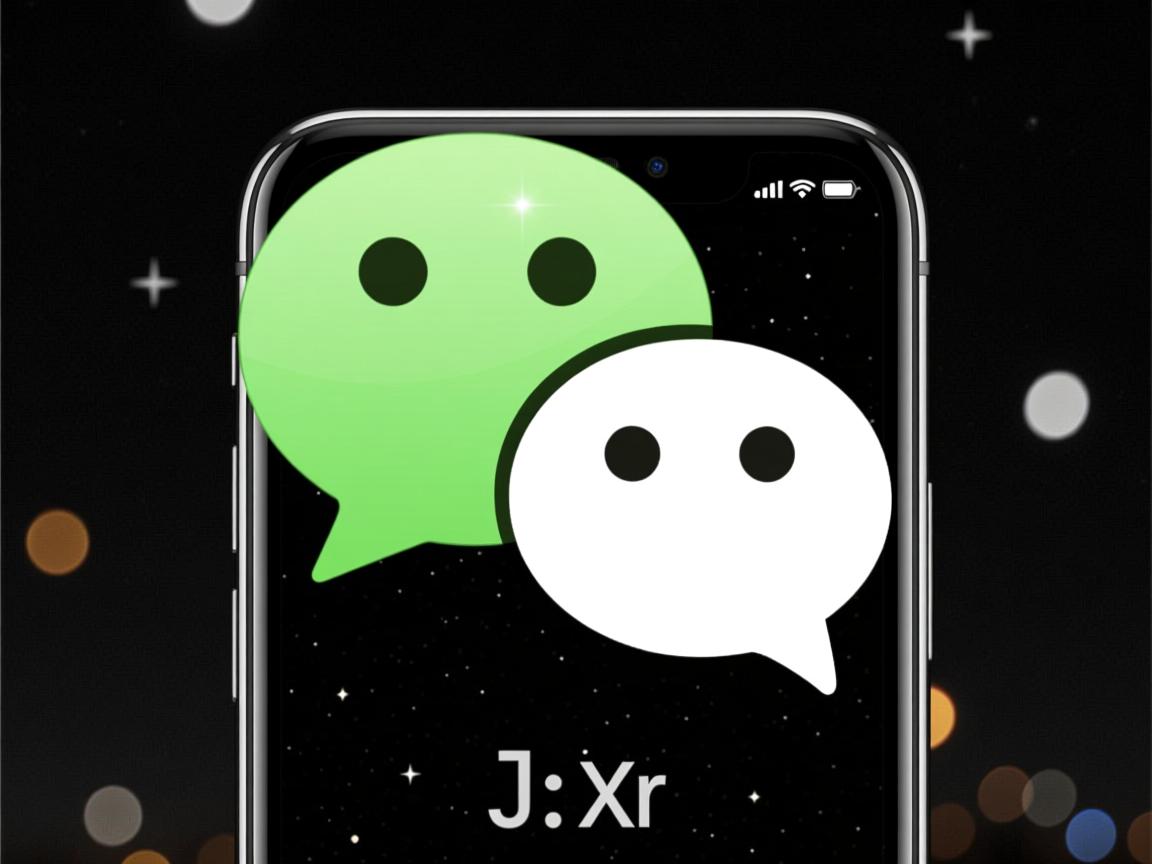 苹果xr为什么到晚上微信变黑背景  第1张