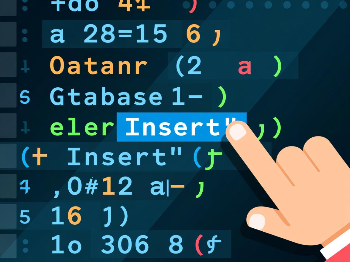 如何快速上手数据库insert语句? 第1张 如何快速上手数据库insert语句? 第1张