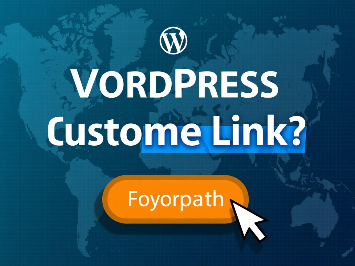 WordPress按钮如何添加自定义链接? 第3张 WordPress按钮如何添加自定义链接? 第3张