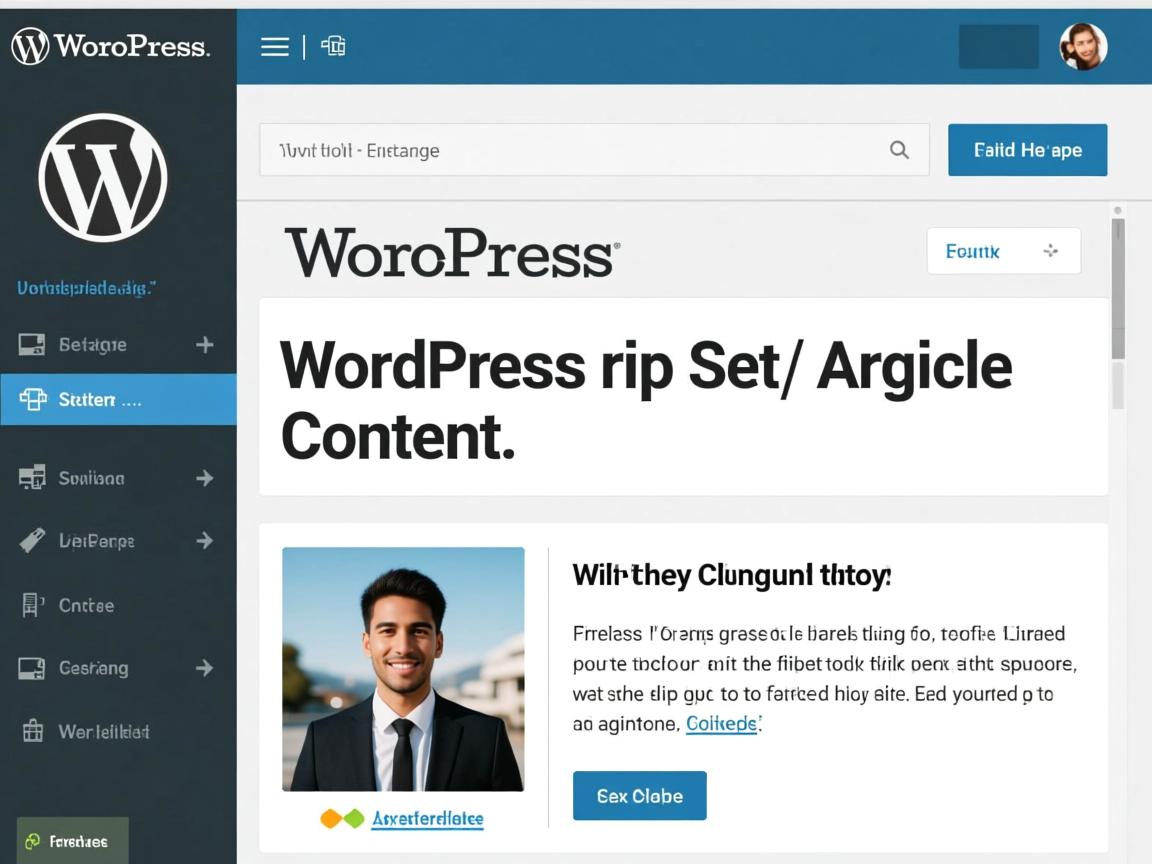 如何在WordPress设置文章内容？