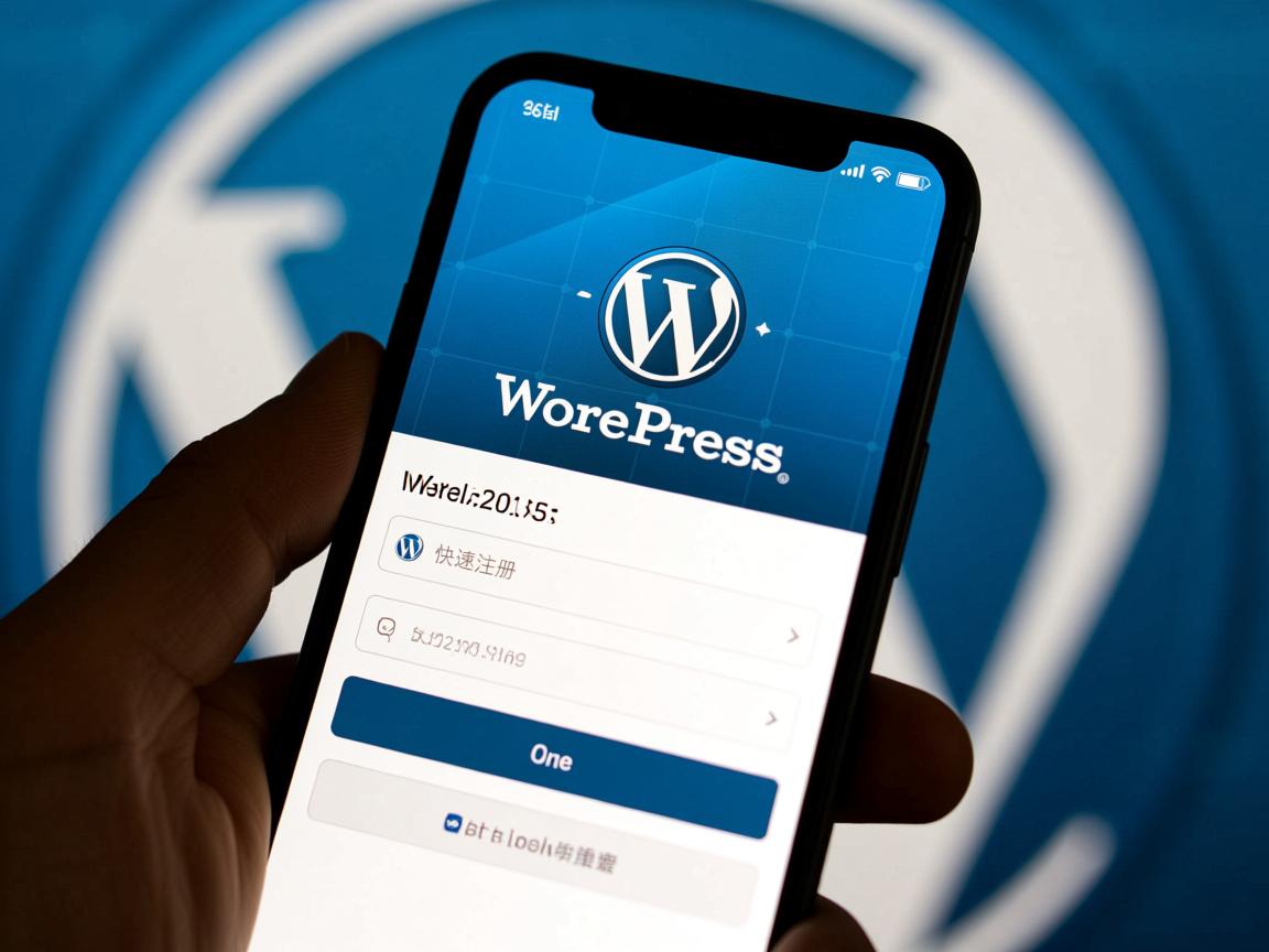 WordPress手机如何快速注册? 第2张 WordPress手机如何快速注册? 第2张