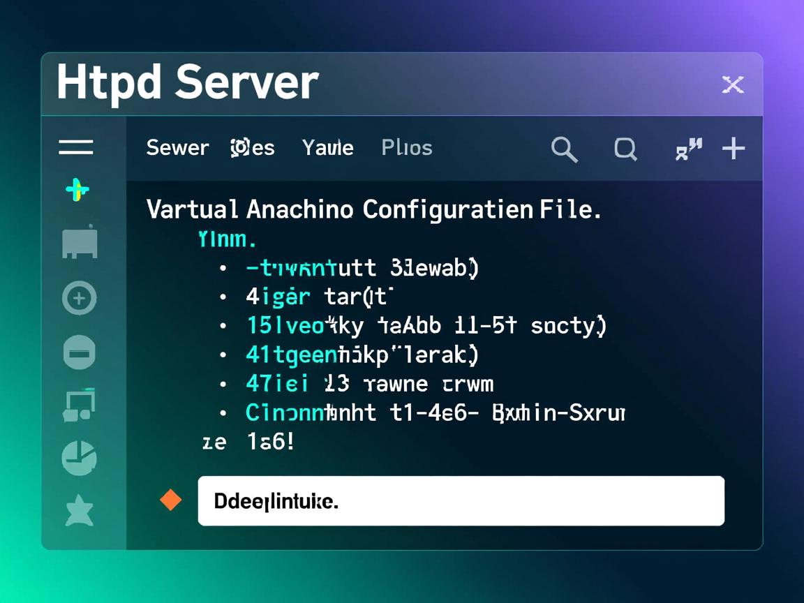 httpd服务器虚拟主机配置文件 第1张 httpd服务器虚拟主机配置文件 第1张