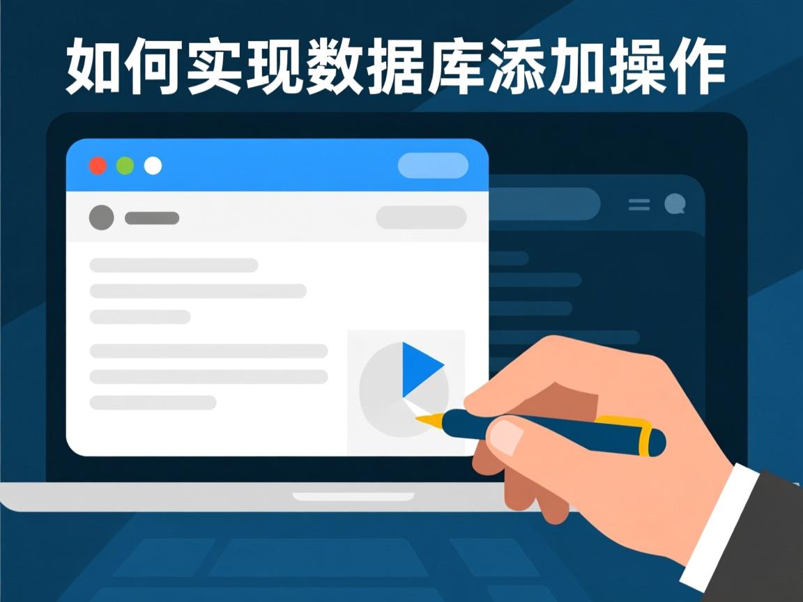 Java如何实现数据库添加操作