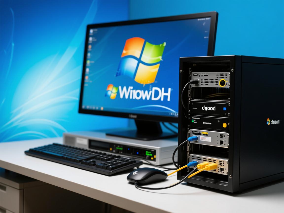 win7配置dhcp服务器