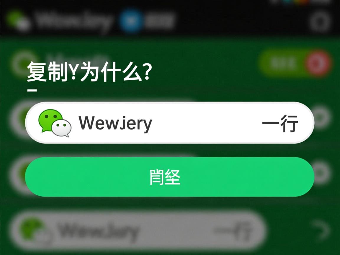 微信复制为什么显示一行  第3张