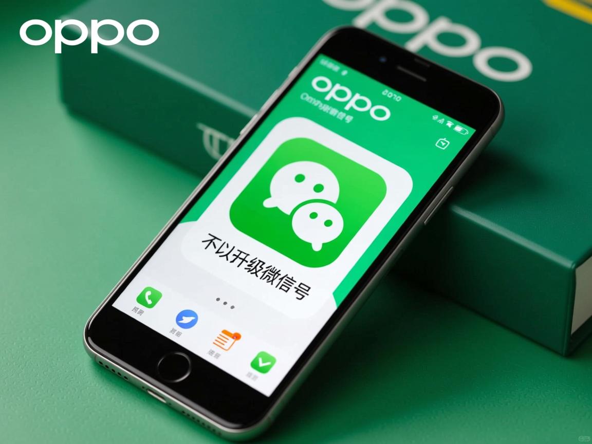 oppo手机为什么不可以更新微信号