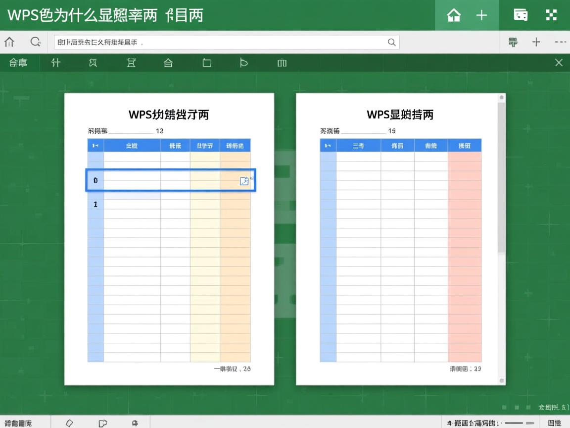 WPS表格工单为什么显示两页 第3张 WPS表格工单为什么显示两页 第3张