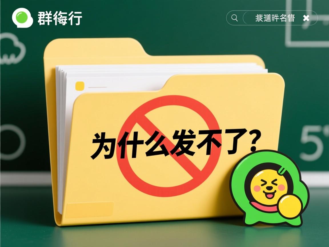 qq群发送文件夹为什么发不了 第1张 qq群发送文件夹为什么发不了 第1张