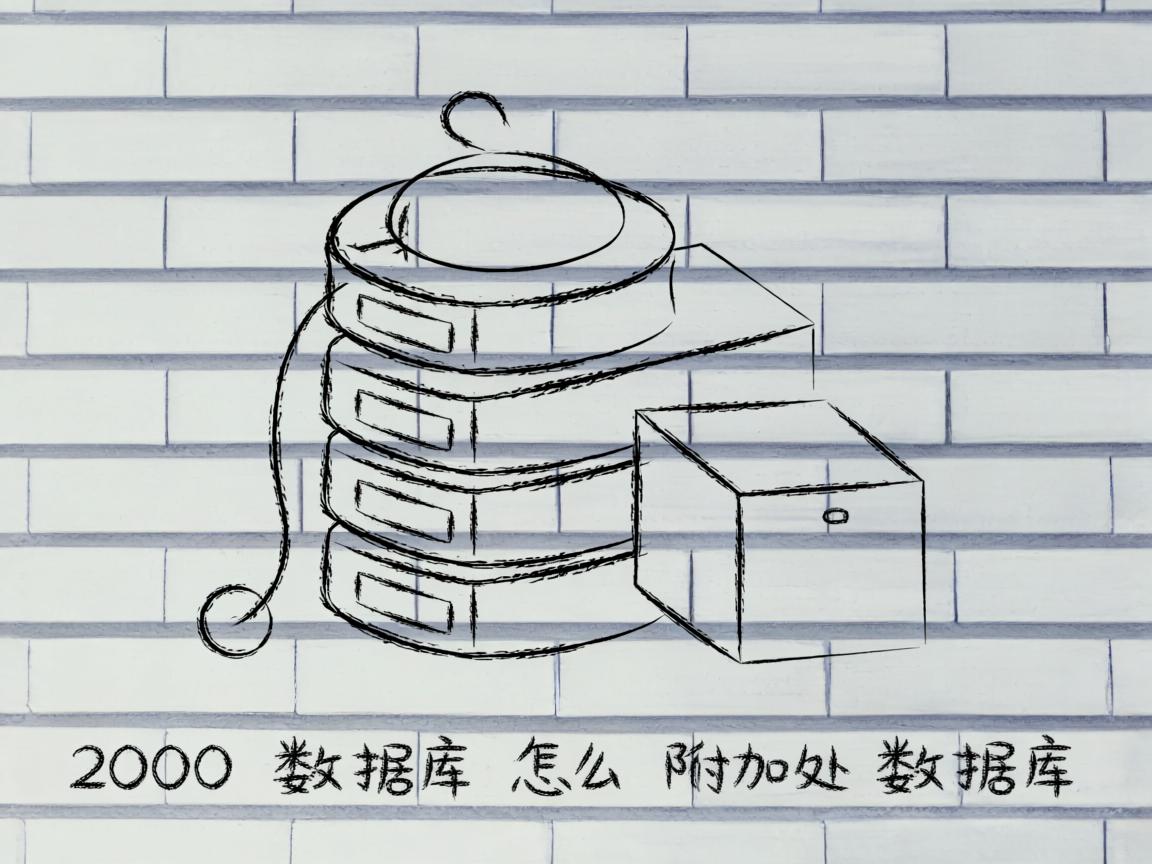 2000数据库怎么附加数据库 第2张 2000数据库怎么附加数据库 第2张