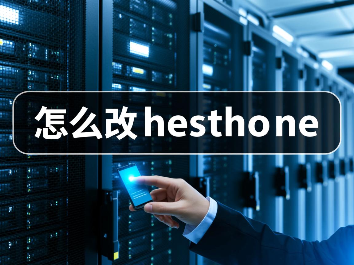 数据库怎么改hostname