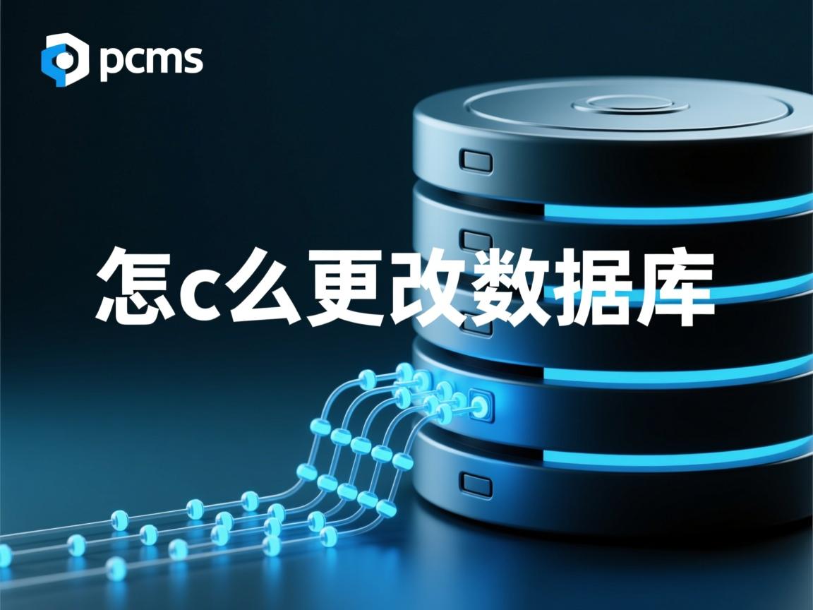 phpcms怎么更改数据库