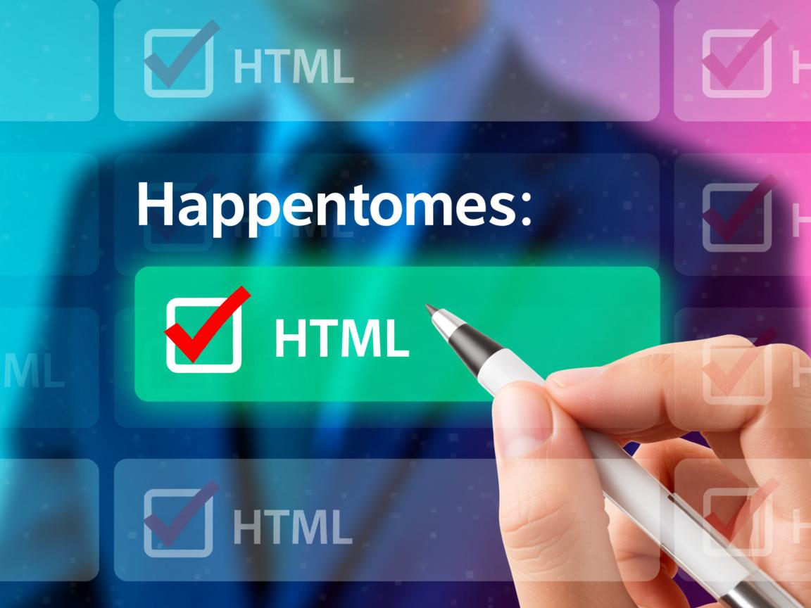 如何用HTML设置勾选按钮？  第2张