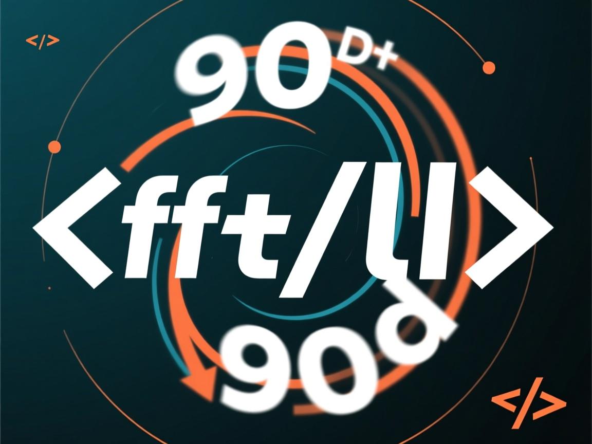 html如何把文字旋转90度  第1张