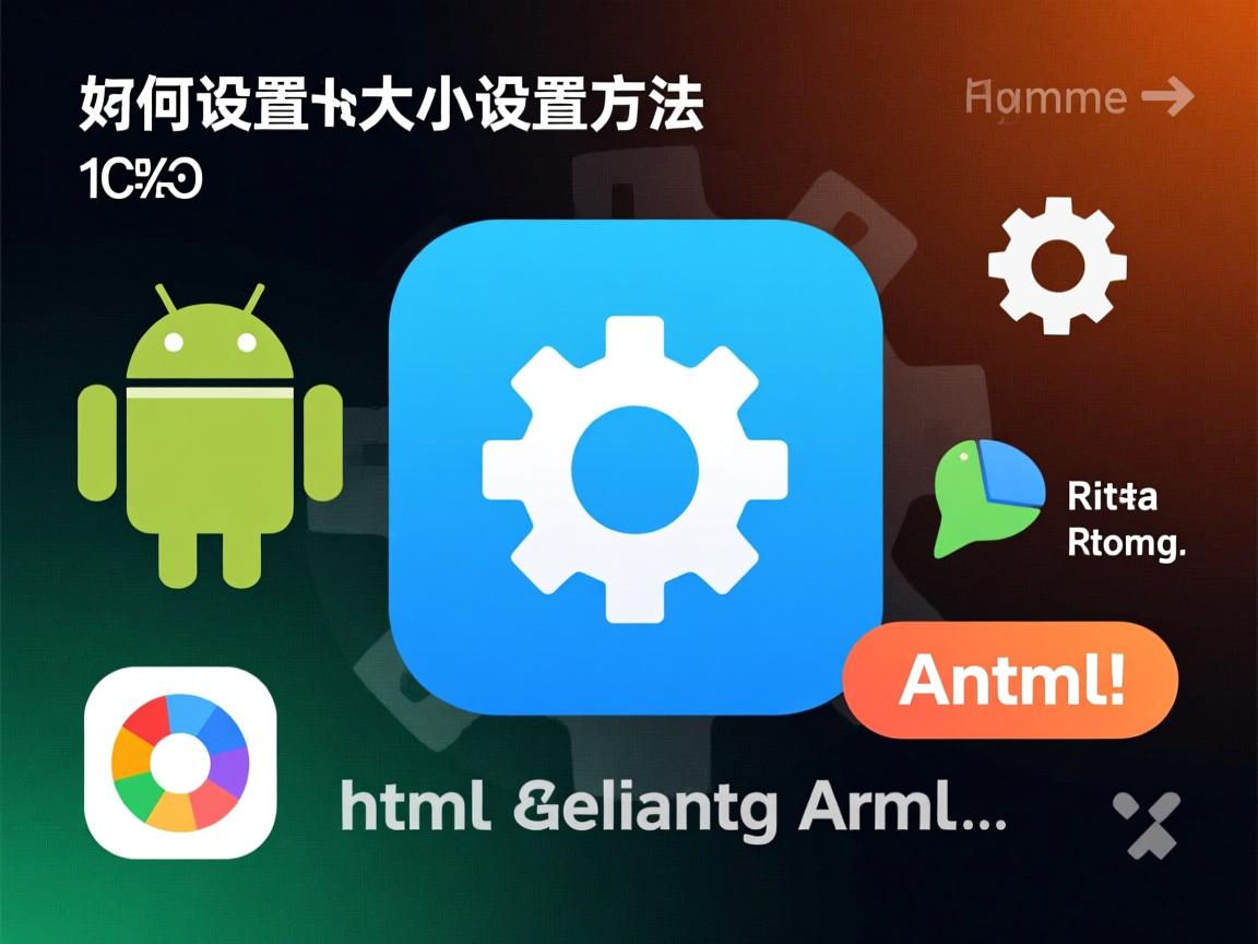 安卓如何设置html图标大小设置方法