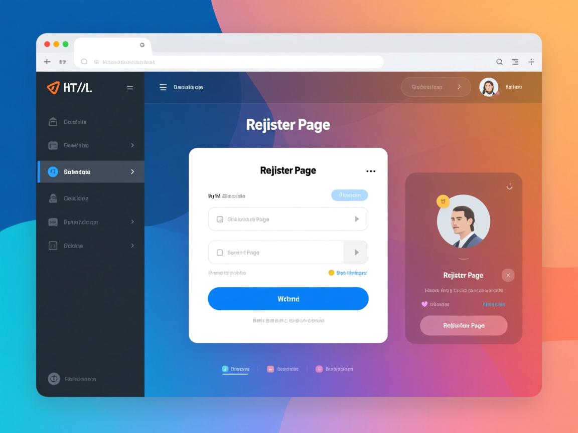 html如何居中注册页面 第1张 html如何居中注册页面 第1张
