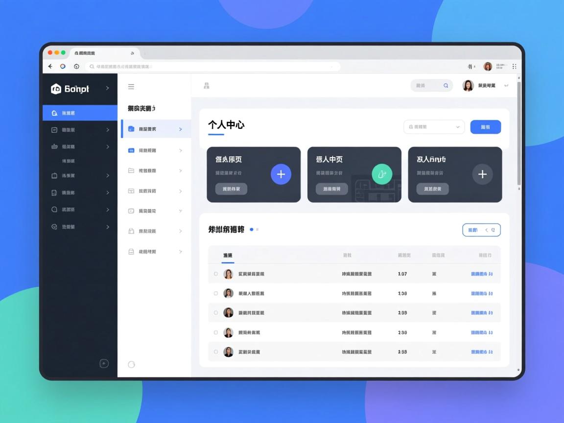 html如何做个人中心  第1张