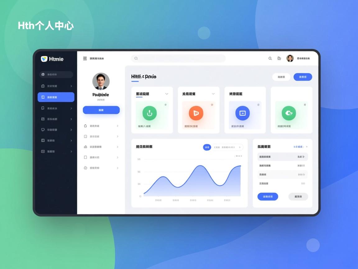 html如何做个人中心  第2张