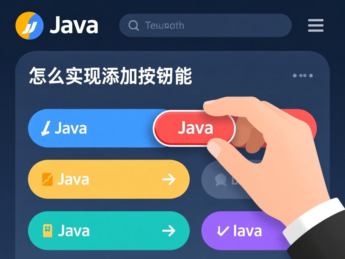java怎么实现添加按钮功能吗 第2张 java怎么实现添加按钮功能吗 第2张