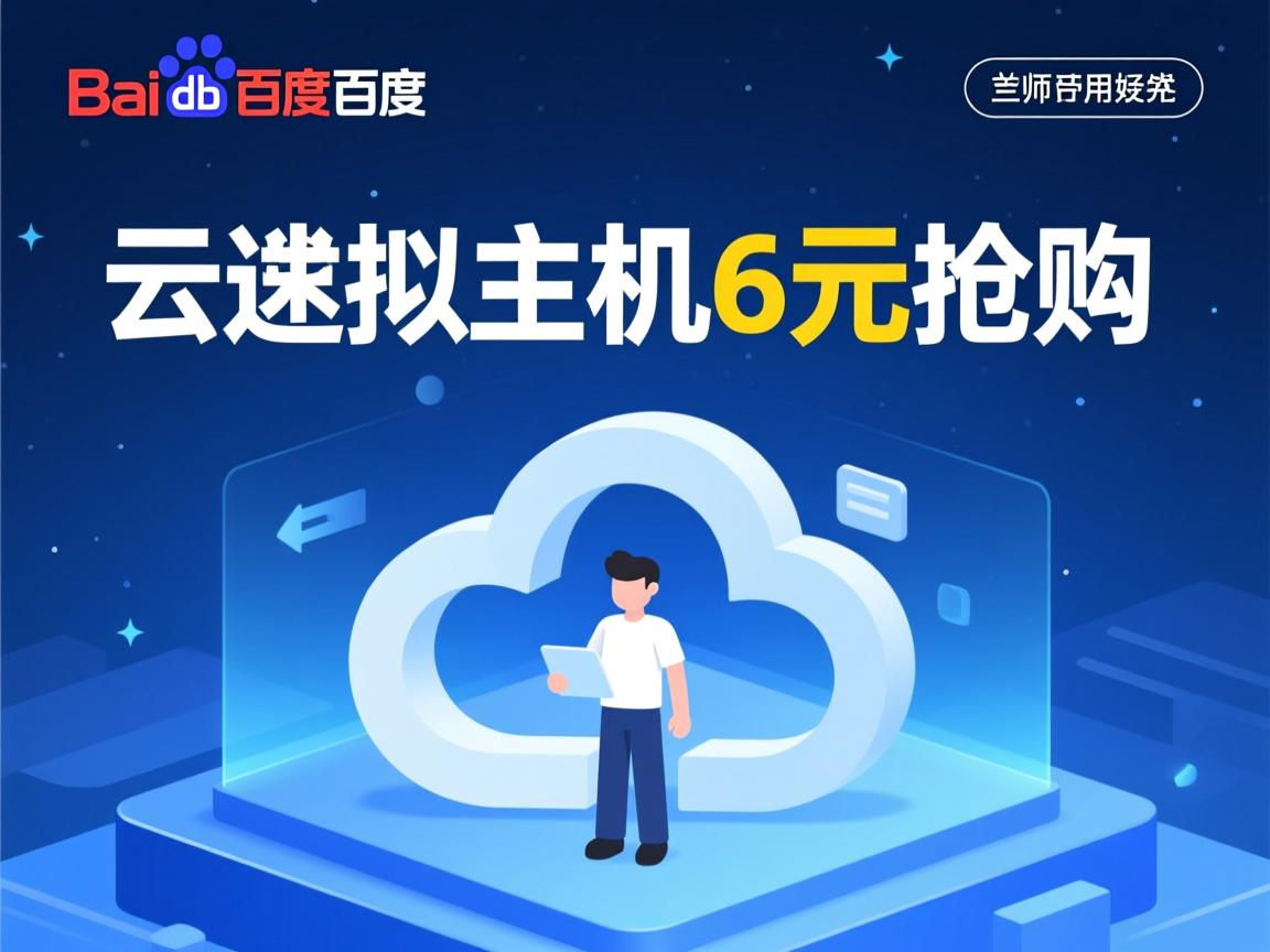 百度云虚拟主机6元抢购  第3张