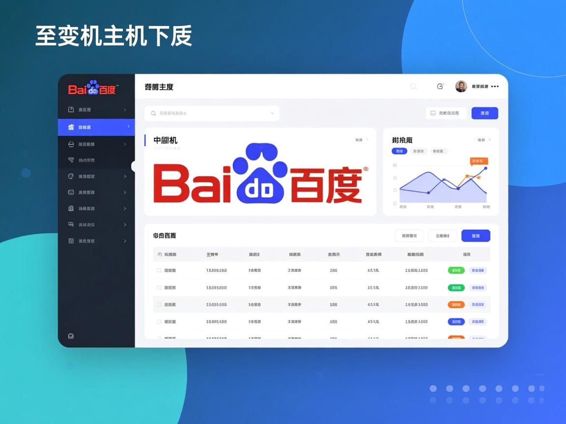 百度虚拟主机控制面板  第1张