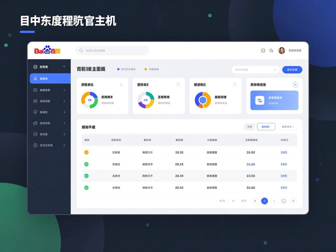 百度虚拟主机控制面板  第2张