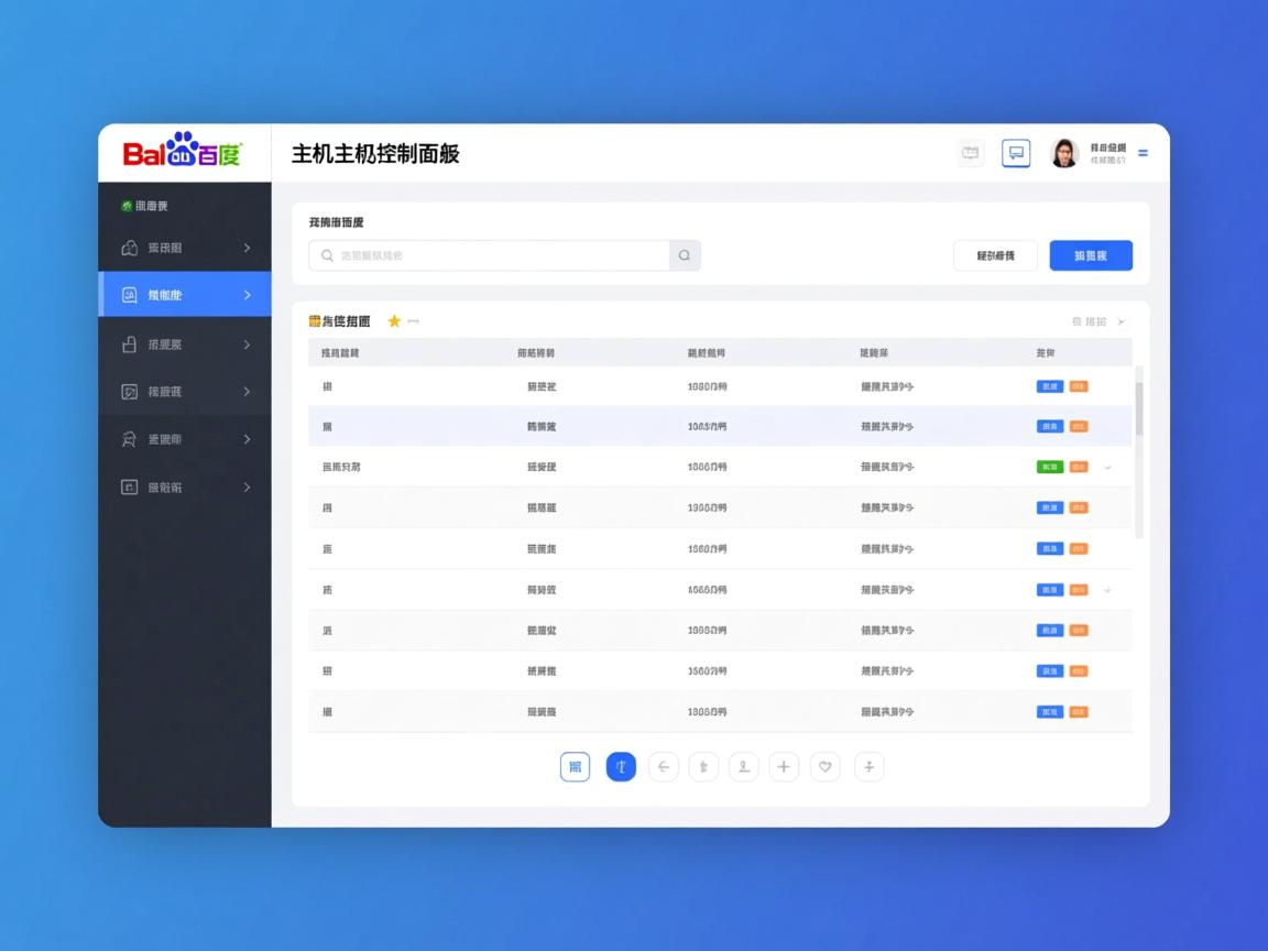 百度虚拟主机控制面板  第3张