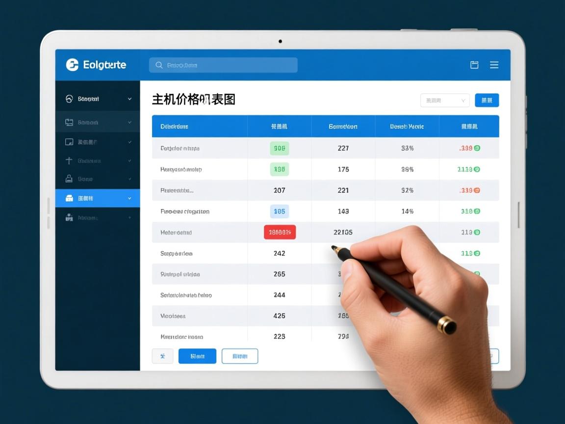 哪里找虚拟主机价格表图  第3张