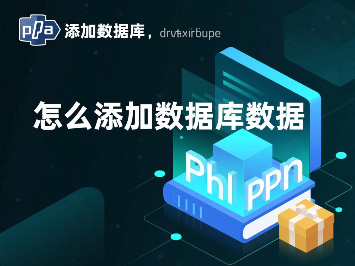 php 怎么添加数据库数据 第2张 php 怎么添加数据库数据 第2张