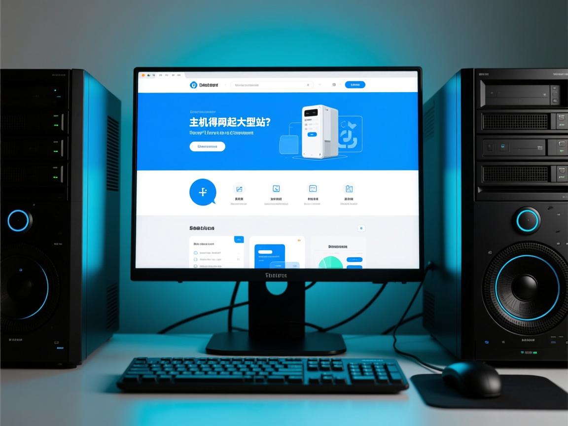 虚拟主机撑得起大型网站吗？