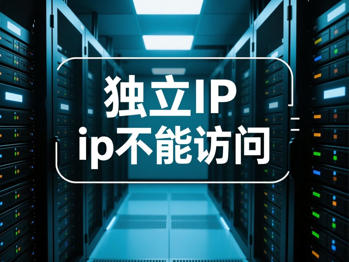 虚拟主机独立ip 设置ip不能访问