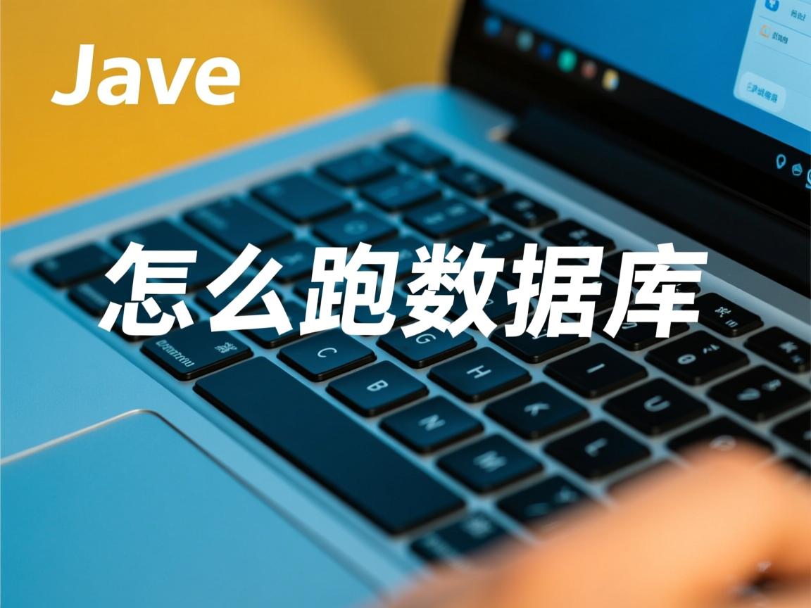 java怎么跑数据库  第3张