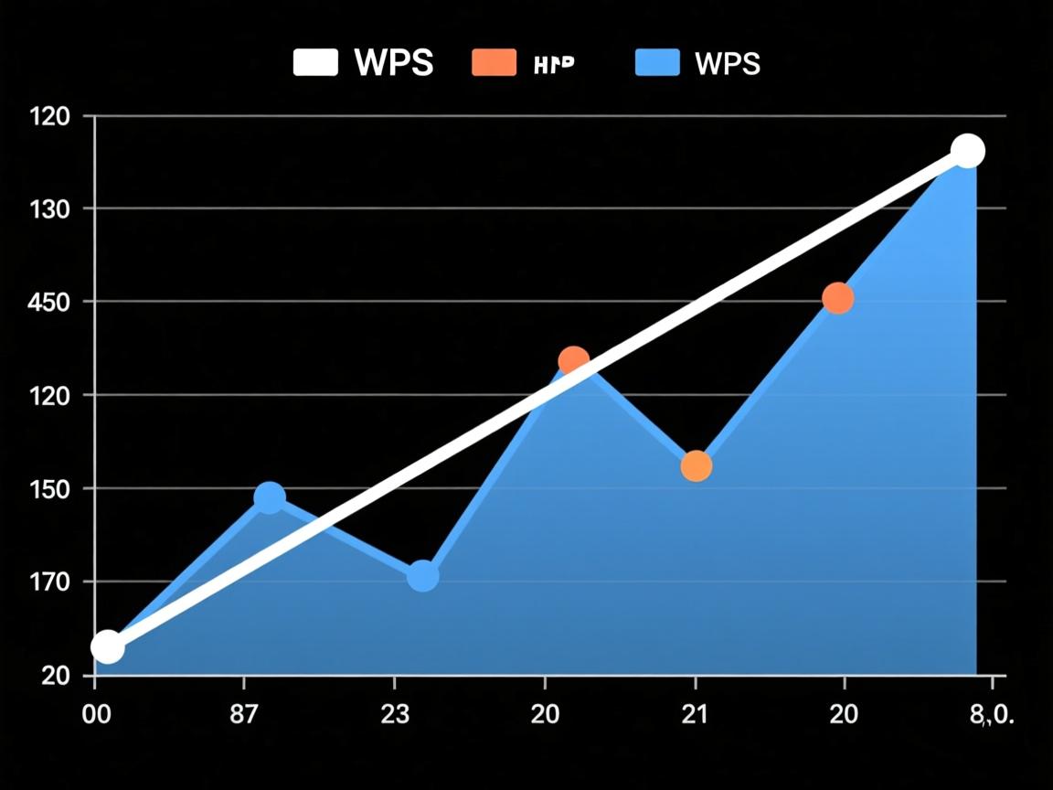 WPS折线图为什么出现长斜线  第3张