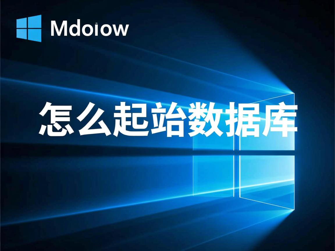 cmd怎么启动数据库 第2张 cmd怎么启动数据库 第2张