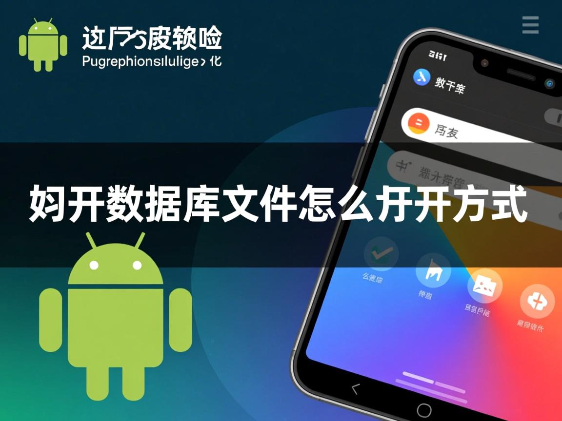 安卓 打开数据库文件怎么打开方式