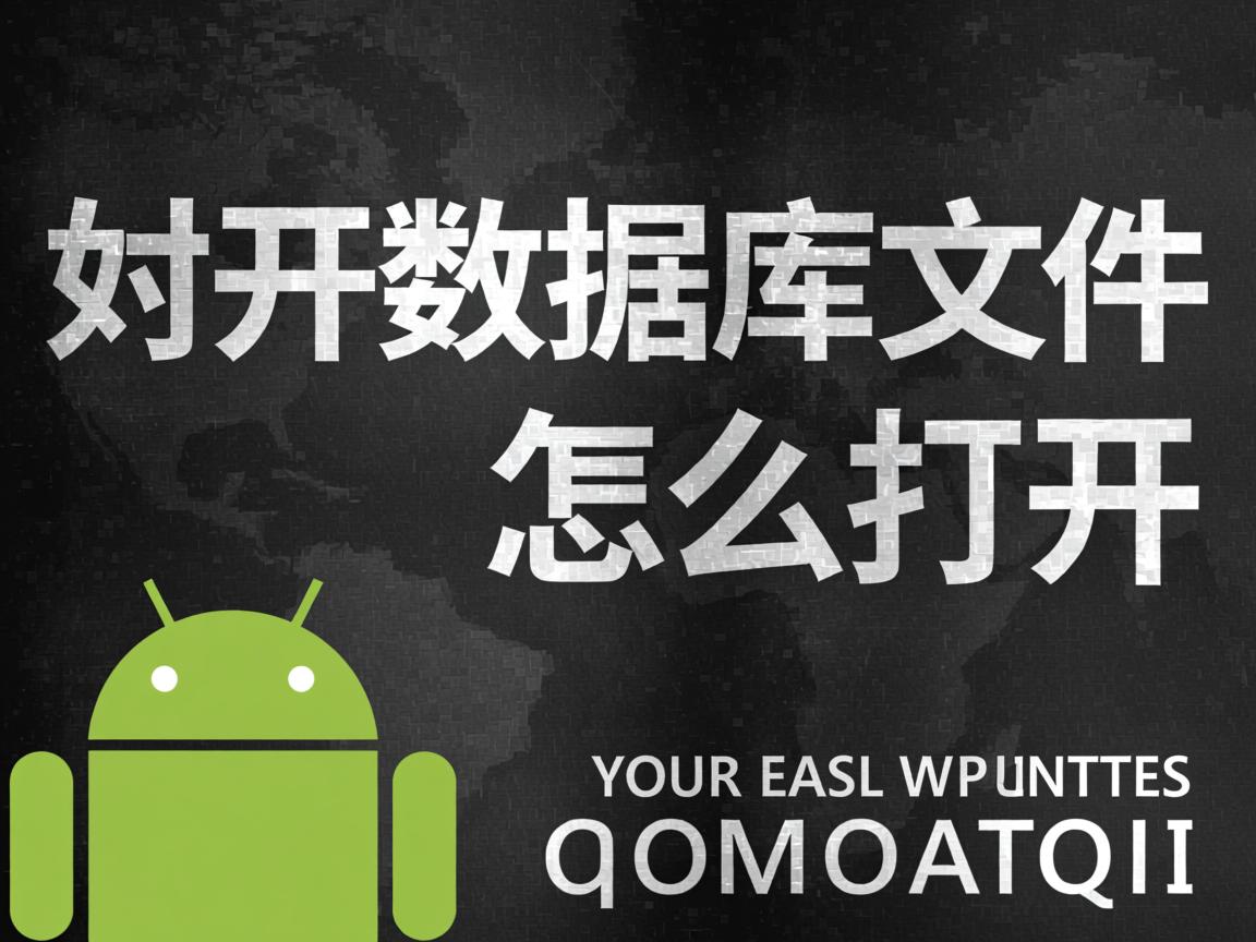 安卓 打开数据库文件怎么打开 第2张 安卓 打开数据库文件怎么打开 第2张