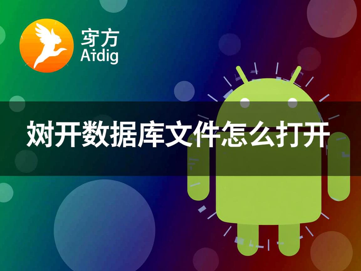 安卓 打开数据库文件怎么打开 第1张 安卓 打开数据库文件怎么打开 第1张