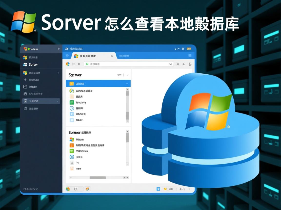 sqlserver怎么查看本地数据库 第1张 sqlserver怎么查看本地数据库 第1张