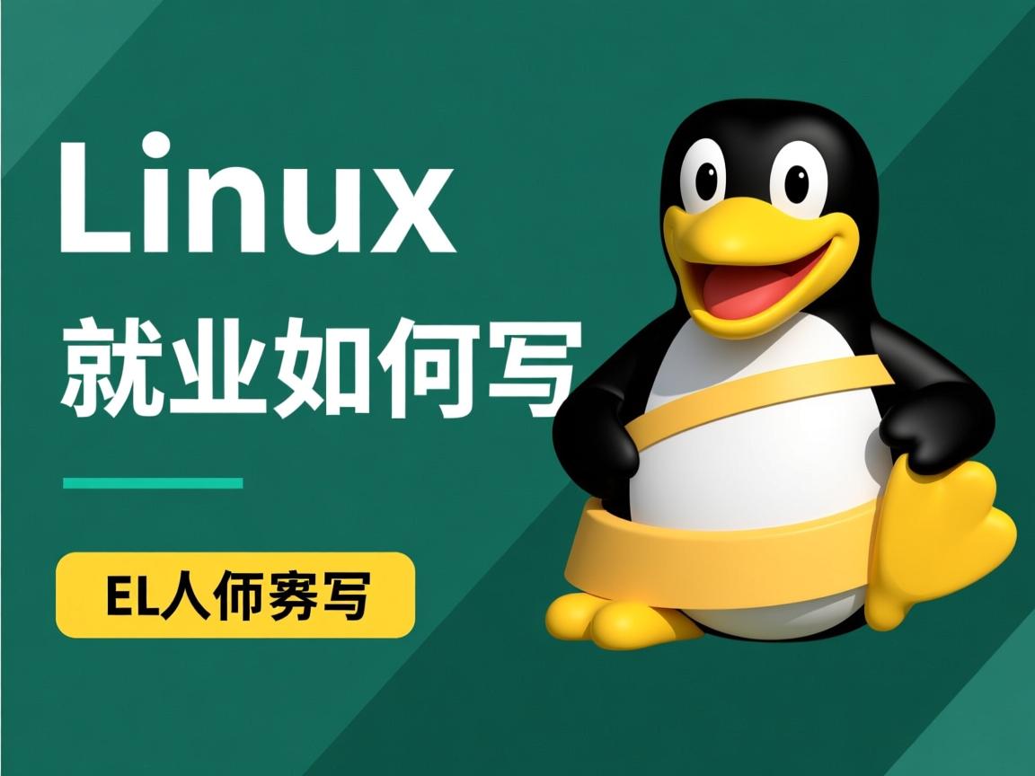 学linux就业如何写