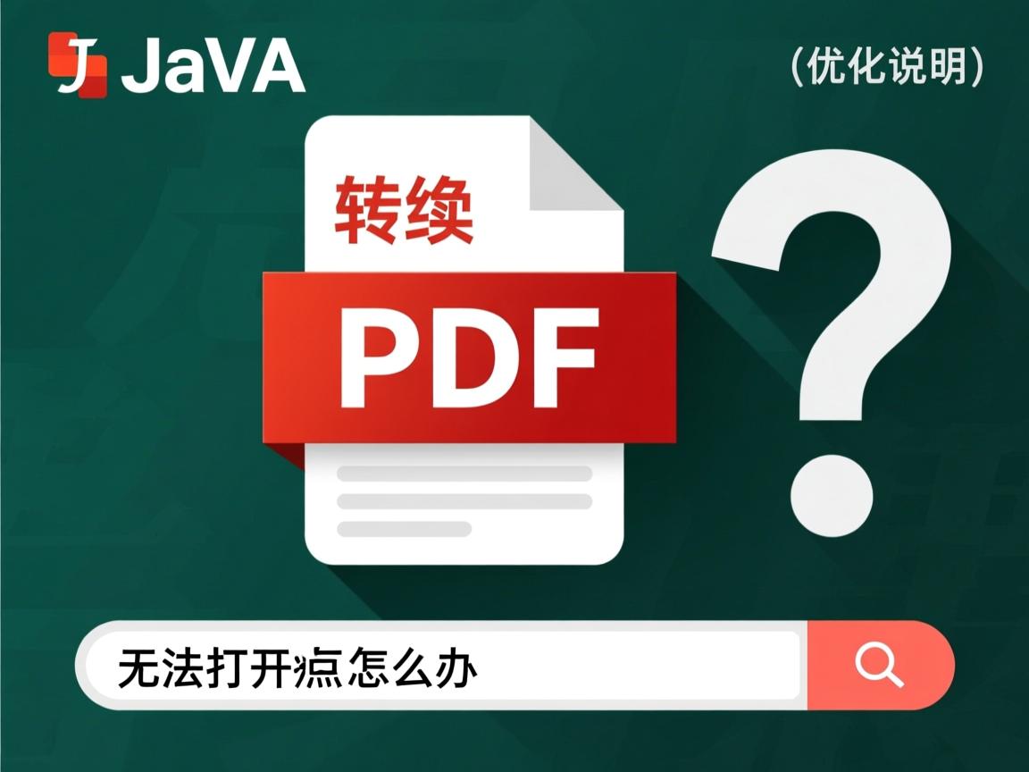 Java转换PDF后无法打开怎么办?,(优化说明,聚焦无法打开痛点吸引点击,保留核心关键词Java转换PDF,疑问句式符合搜索习惯,共22字) 第3张 Java转换PDF后无法打开怎么办?,(优化说明,聚焦无法打开痛点吸引点击,保留核心关键词Java转换PDF,疑问句式符合搜索习惯,共22字) 第3张