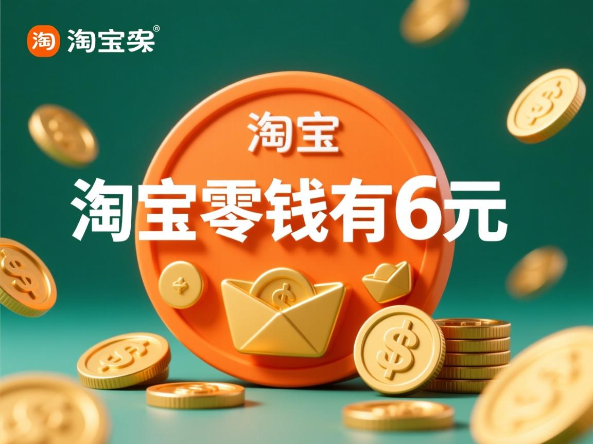 为什么淘宝零钱有6元 第1张 为什么淘宝零钱有6元 第1张