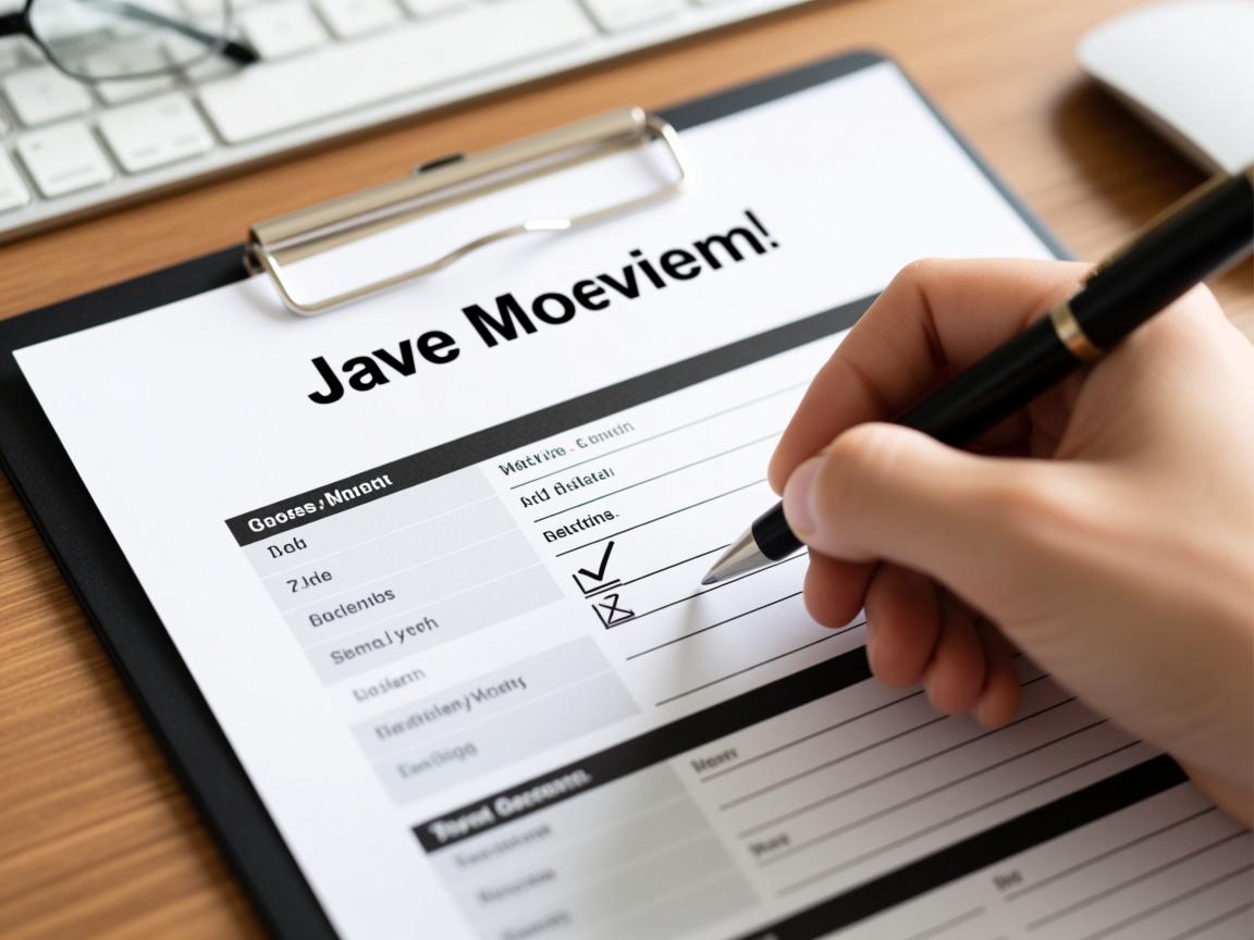 Java面试表如何填写