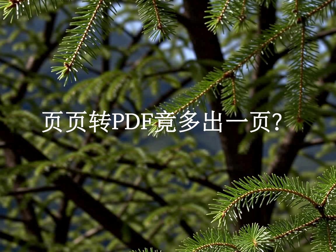 Word两页转PDF竟多出一页? 第2张 Word两页转PDF竟多出一页? 第2张