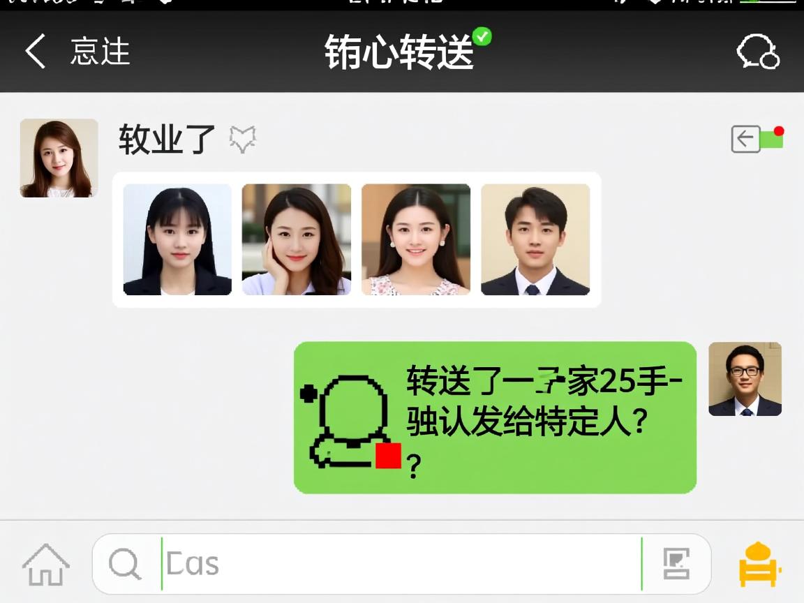 QQ动态转发为何默认发给特定人？