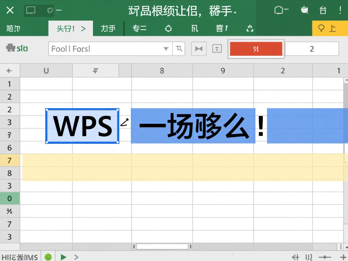 WPS表格中一行叫什么? 第3张 WPS表格中一行叫什么? 第3张