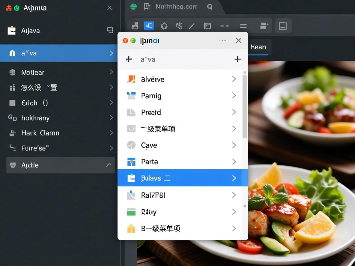 java怎么设置 二级菜单项 第3张 java怎么设置 二级菜单项 第3张