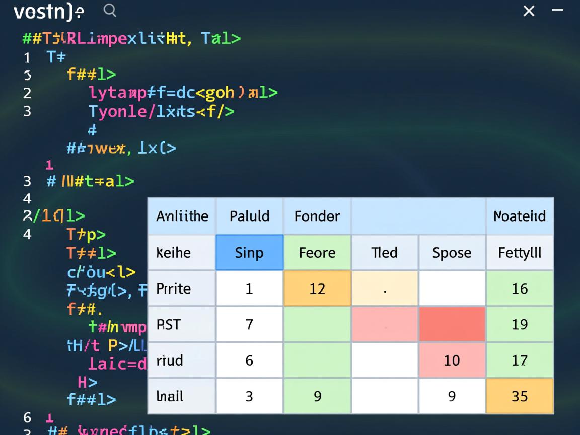 html中如何合并表格  第2张