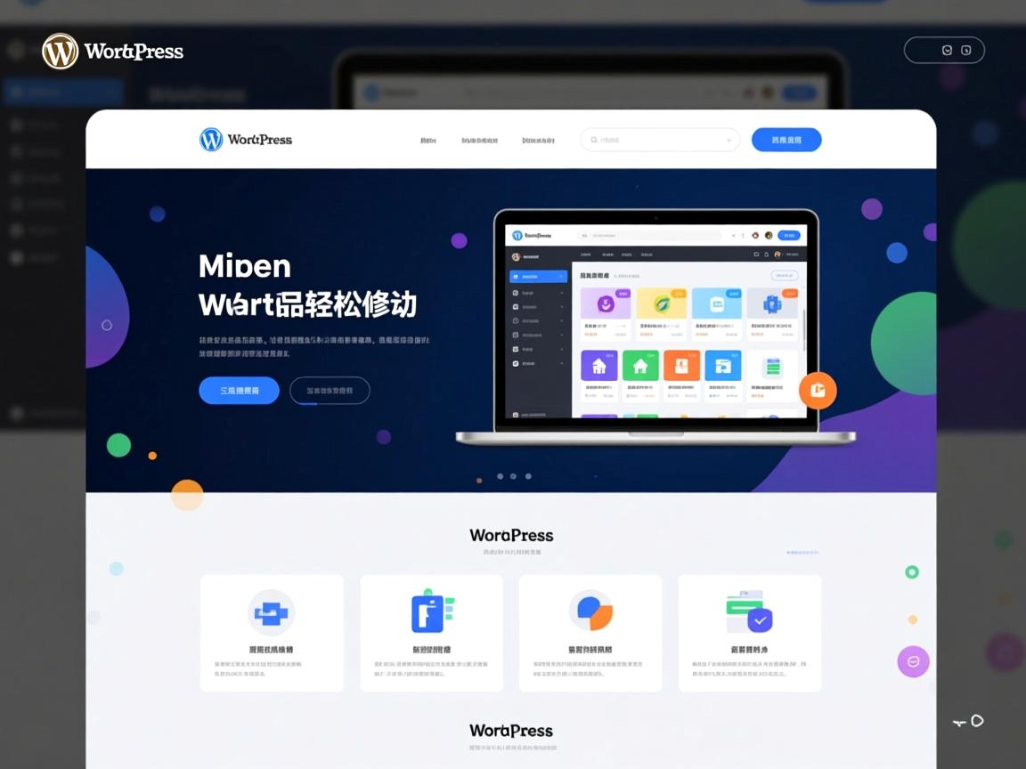 WordPress首页如何轻松修改? 第1张 WordPress首页如何轻松修改? 第1张